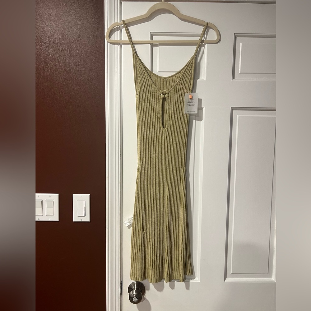 Cult Gaia Ribbed Dress